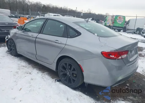 2015 Chrysler 200 S from USA, damaged, VIN 1C3CCCBB9FN539947